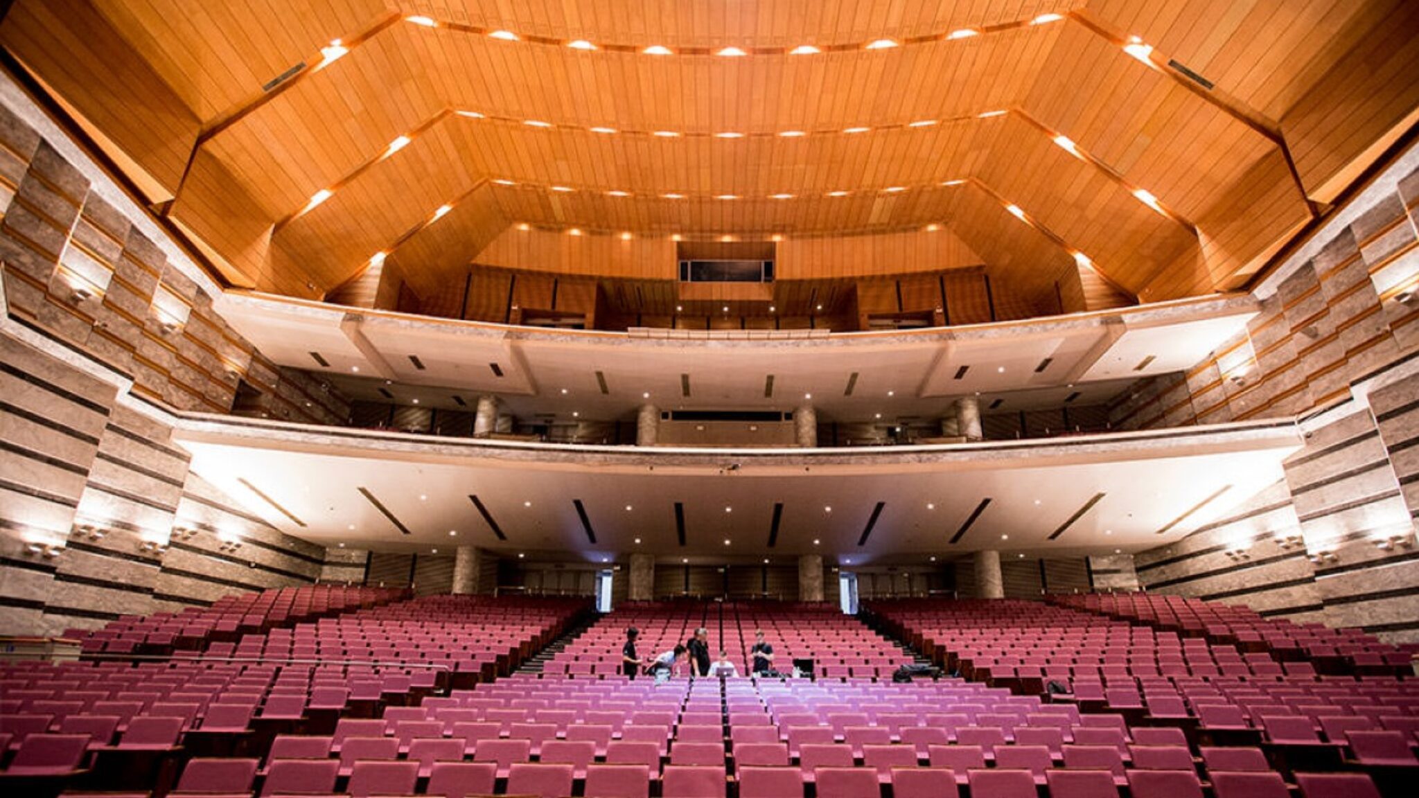 Blick in den Konzertsaal des Thailand Cultural Centre