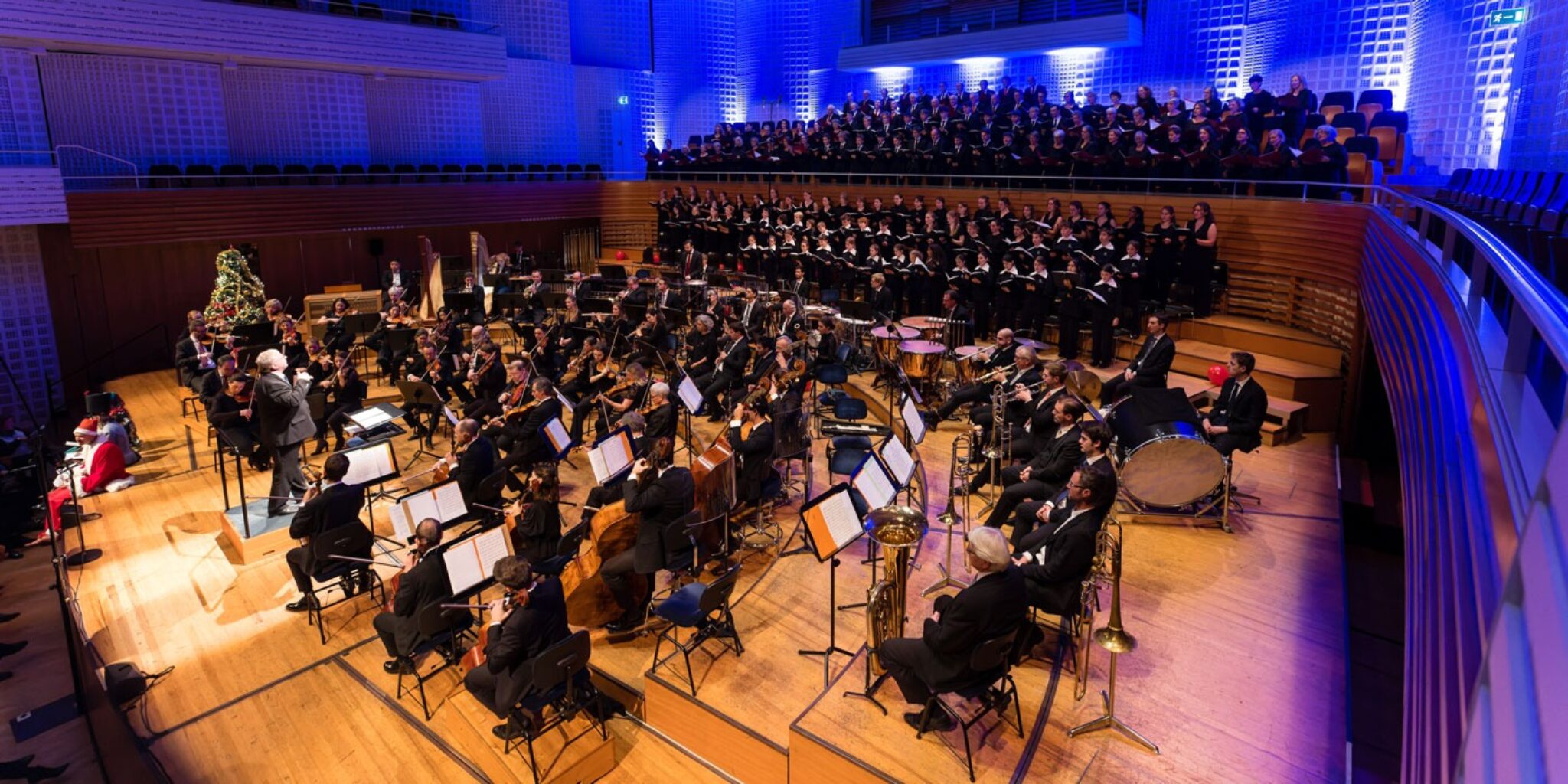 Blick auf die Bühne im KKL Luzern
